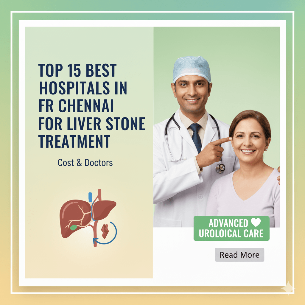 Top 15 Best Hospitals in Chennai for Liver Stone Treatment Cost & Doctors