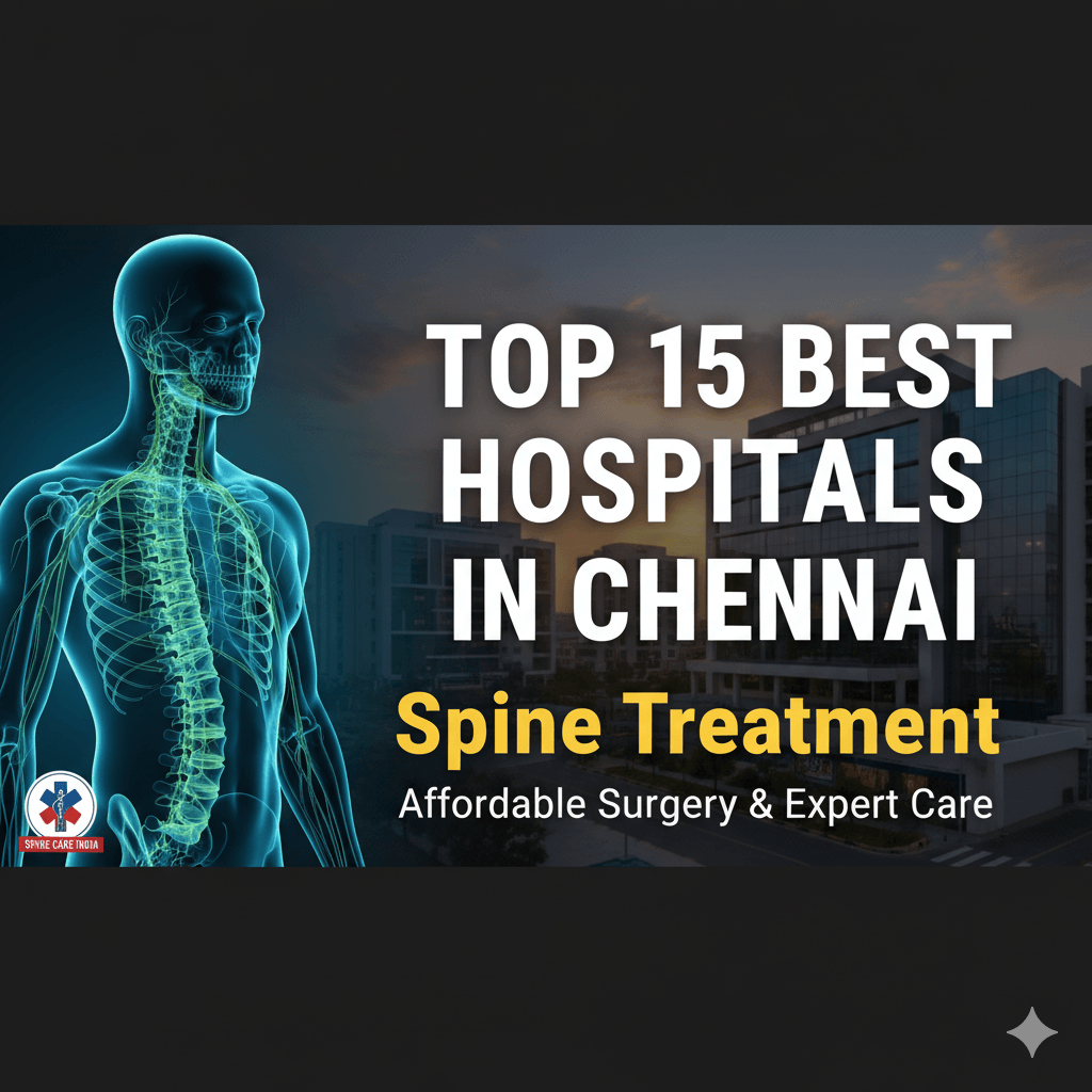 15 Best Hospitals in Chennai for Spine Treatment